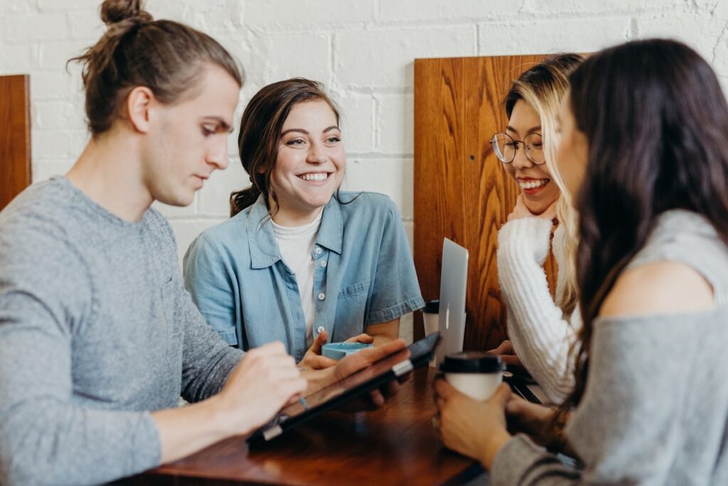 Professional assisting a client with personal tax preparation in Vancouver at PC Tax Solutions Professional assisting a client with personal tax preparation in Vancouver at PC Tax Solutions